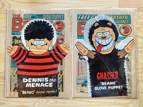 Beano glove puppets dennis the - puppets,
