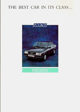 Fiat Regata 100S ie Best Value In Class 1987-1988 UK Foldout Brochure What Car