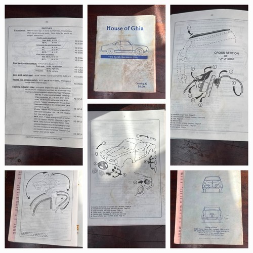 Karmann ghia parts catalogue - karmann,