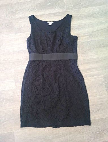 Women black lace - h&m, shift