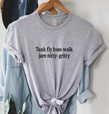 Tank Fly Walk Jam Nitty Gritty retro 80s T Shirt Jam Hot unisex Tshirt