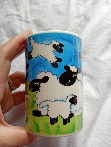 Dunoon stoneware sheepies - stoneware, 'sheepies'