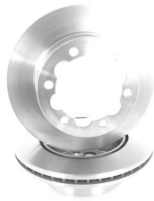 2x Ventilated Brake Discs Rear