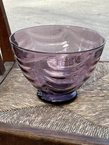 Whitefriars amethyst footed - amethyst,