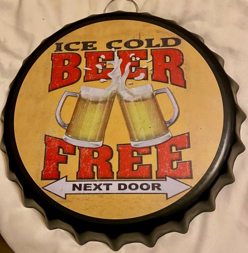 Metal bottle cap wall - cap, art