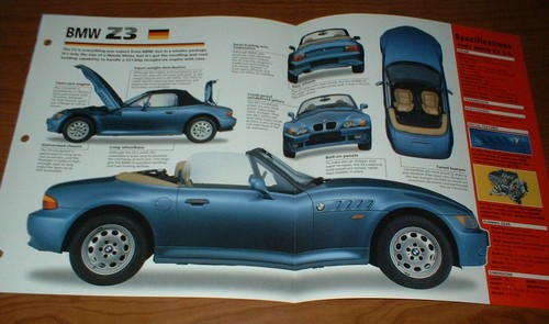 1997 bmw spec sheet - 1997,