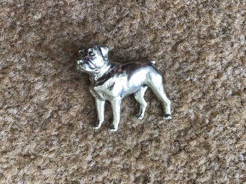 Rottweiler dog pewter - rottweiler, pin