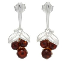 Natural Baltic Amber Sterling
