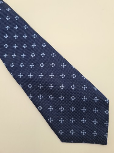Lewin silk tie mens - t.m.lewin, navy