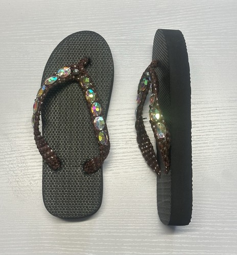 Women black flat flip flop - women’s,