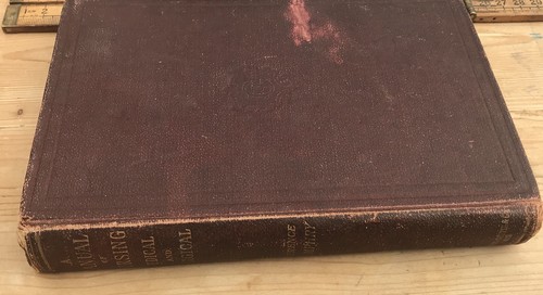 Antique book manual of - a,