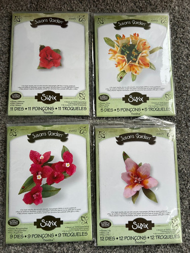 Sizzix thinlits susans garden - sizzix,