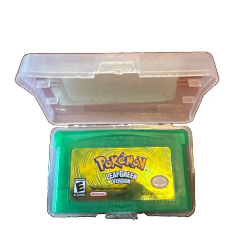 Pokemon leaf green version - green,