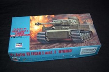Hasegawa 1/72 Scale German Pz.Kpfw VI Tiger I Ausf E Hybrid Heavy Tank Model Kit