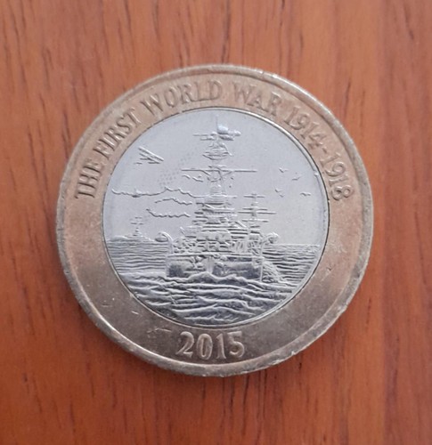 2015 two pound - £2, hms