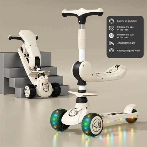 Kids scooter with - scooter, light