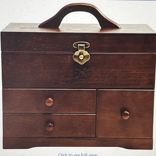 Wooden sewing craft box 3 - sewing/craft,
