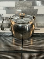 Old Hall 1.5 Pint Stainless Steel Teapot Vintage 1960s 70s British Design