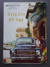 VOLVO PV 544 orig 1959 USA Mkt Sales Brochure - PV544