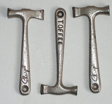 Three, Vintage Toffee Hammers (one by Blue Bird Toffee, two by Sharps)