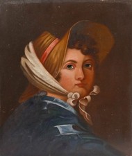 After Samuel Woodforde RA (1763-1817) - Late 19th Century Oil, Wood-Nymph