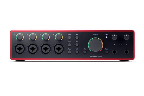 Focusrite scarlett 18i16 4th - scarlett,