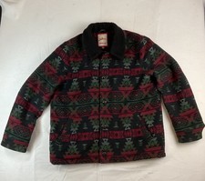 Joe Browns Aztec Navajo Jacket Coat XL Fleece Lined