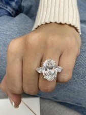 Oval Diamond Ring IGI