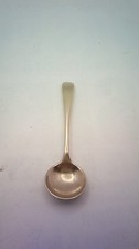 Vintage Hallmarked Sterling Silver Mustard Spoon.