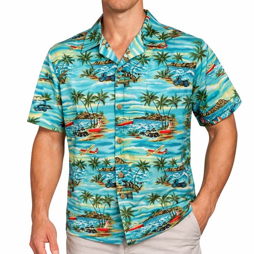 Koko head hawaiian aloha shirt - head,
