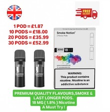 Elf Bar Elfa Pro Pods | Prefilled Pods | 18mg | Smoke Nation | E Cig | Uk Stock