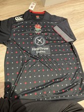REDUCED SALE England RFU Rugby Sevens Signed New Shirt 2XL Autograph