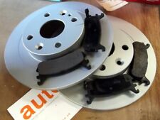 Rear brake discs and pads