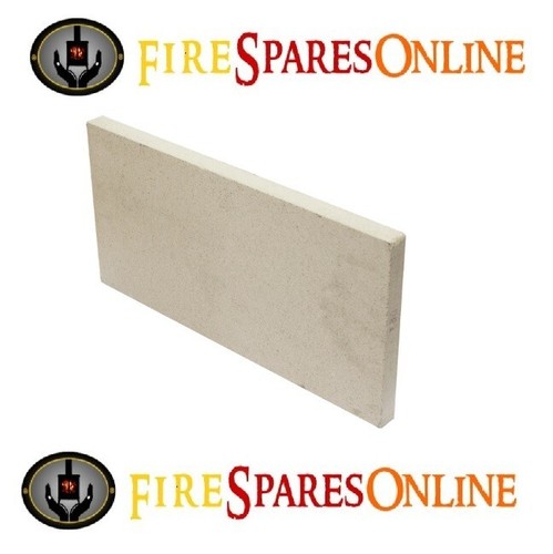 Rear stove fire - rear, brick