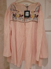 Ladies Peach Open Top. Nine