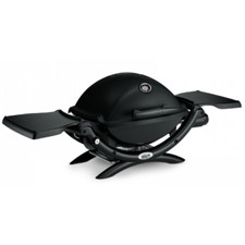 Weber Q1200 Black Barbecue for Caravan Garden