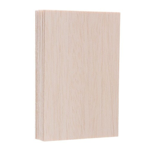 Balsa wooden plate wood - 5x,