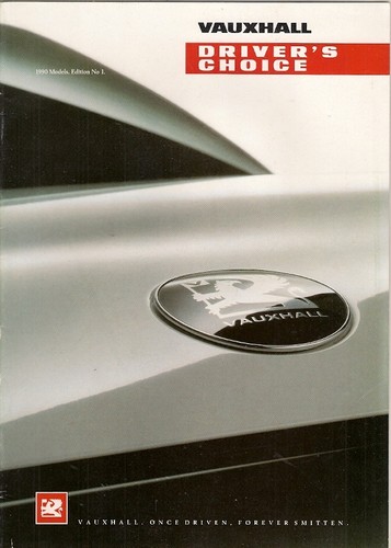 Vauxhall range 1989 uk - vauxhall, 1989-90