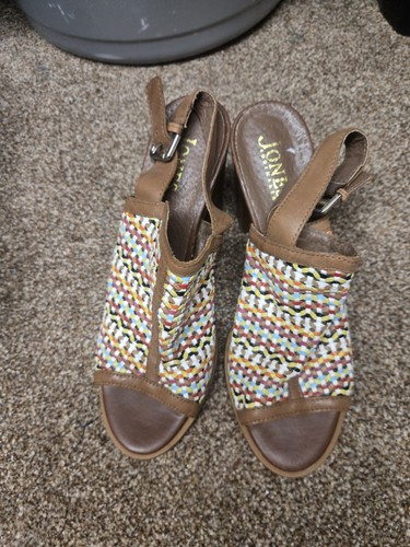 Jones brown leather multi - brown, leather/multi