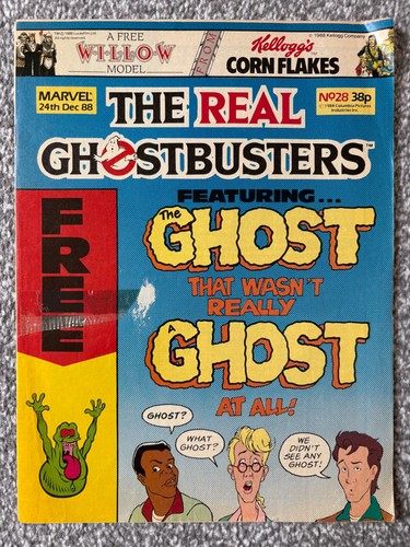The real ghostbusters - the, comic