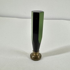 Antique Art Deco Green & Black