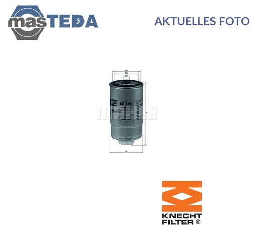 195 fuel filter knecht for - fuel,
