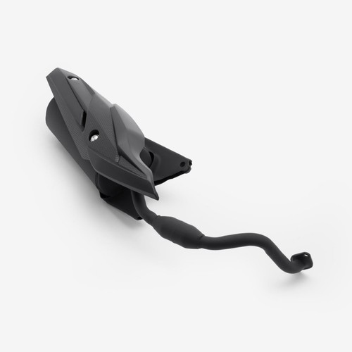 Complete exhaust system rear - exhaust,