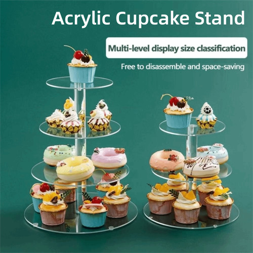 Tier acrylic round - tier,