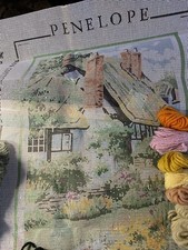 Tapestry kit thatch cottage