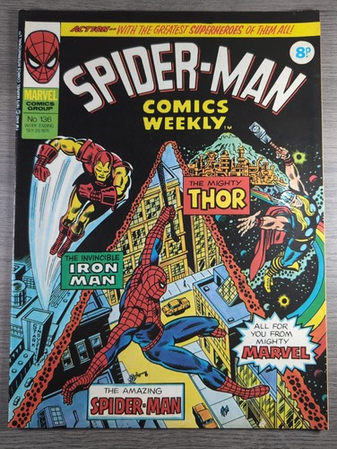 Spider man comics - weekly, no