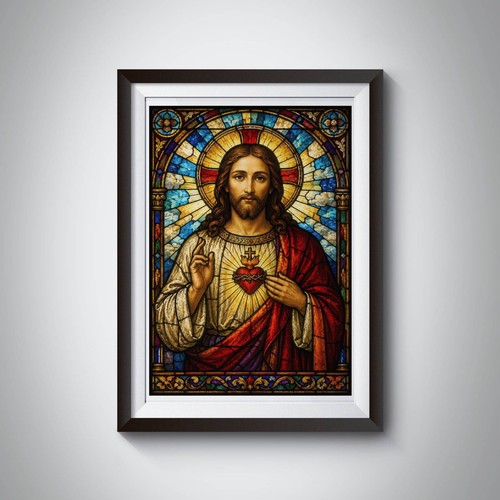 Sacred heart jesus - sacred,