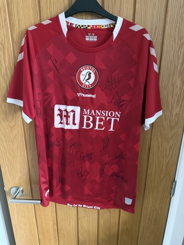 Signed bristol city shirt - bristol,