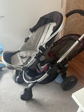 Icandy peach double pram - pram, /