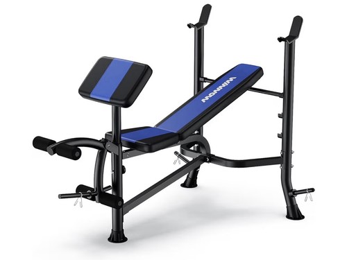 Adjustable weight bench leg - weight, w/